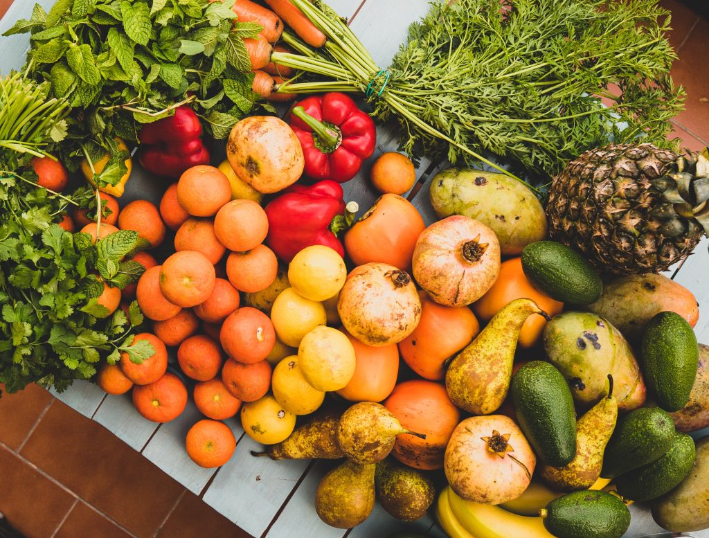 des fruits différents